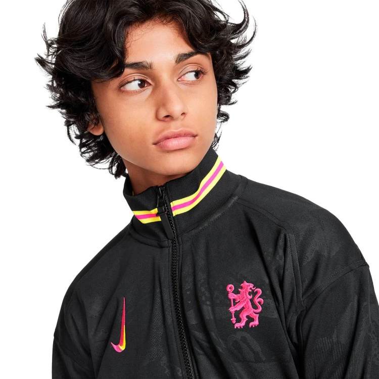 chaqueta-nike-chelsea-fc-pre-match-2024-2025-nino-black-opti-yellow-pink-prime-2