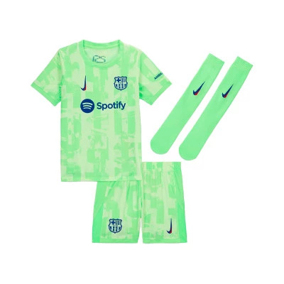 Kinderen FC Barcelona 2024-2025 Derde Tenue 