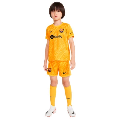 Tenue Enfant FC Barcelona Kit Extérieur Gardien de but 2024-2025