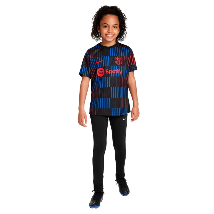 camiseta-nike-fc-barcelona-pre-match-2024-2025-nino-black-black-university-red-full-4