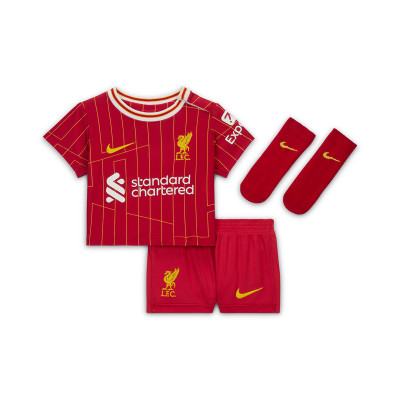 Conjunto Liverpool FC Primeiro Equipamento 2024-2025 Bebé