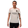 PSG Training 2024-2025 Mulher-Pale Ivory-Black-Rust Pink-Black