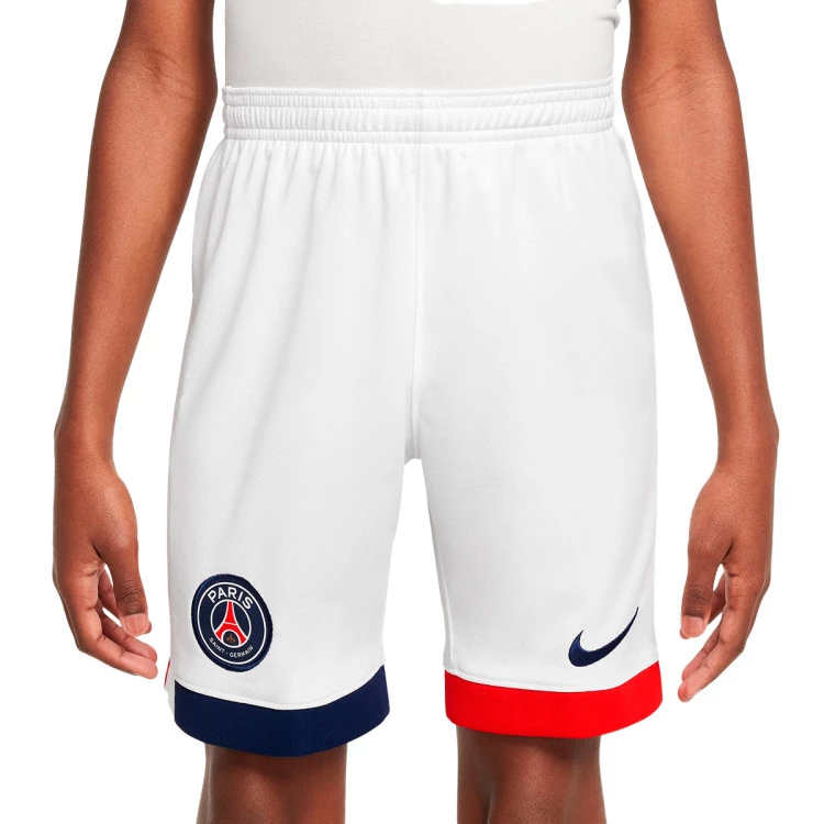 pantalon-corto-nike-psg-segunda-equipacion-2024-2025-nino-white-university-red-midnight-navy-0