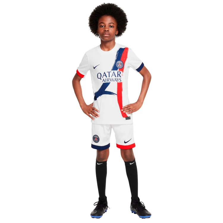 pantalon-corto-nike-psg-segunda-equipacion-2024-2025-nino-white-university-red-midnight-navy-2