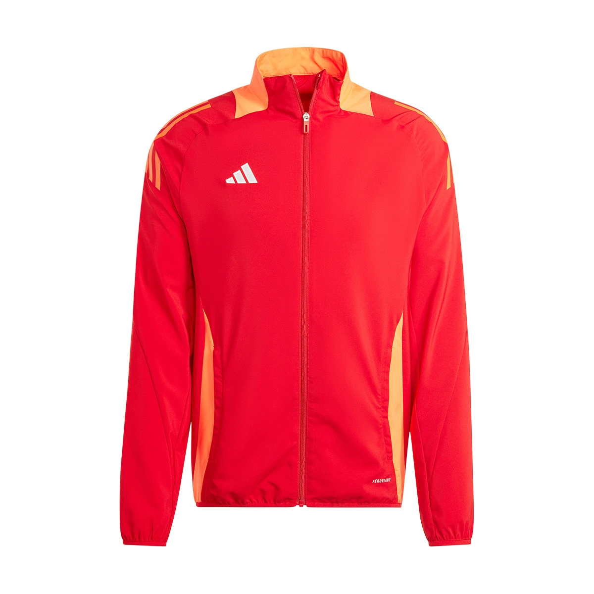 Adidas tiro jacket red best sale