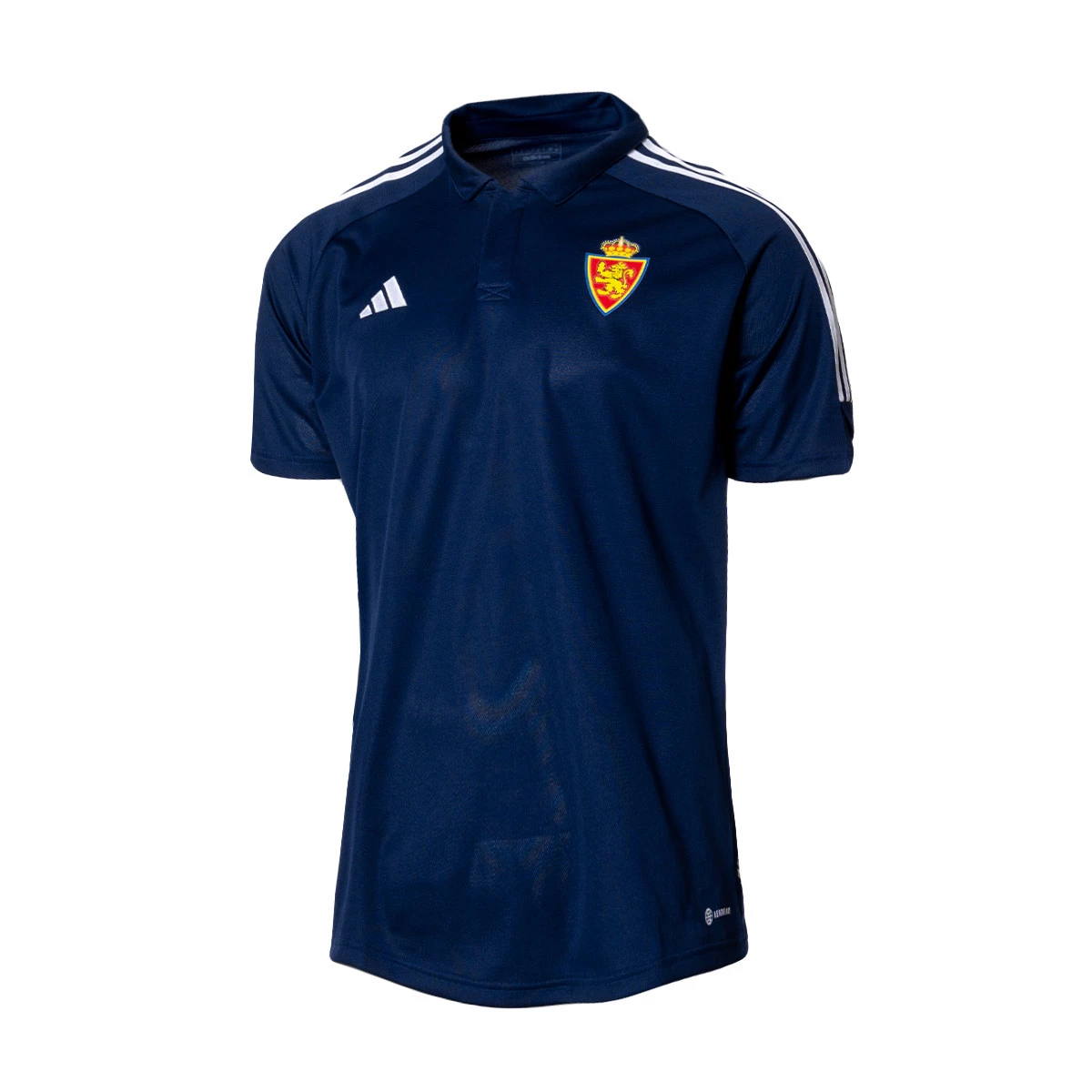 Polo adidas Real Zaragoza Training 2023 2024 Team Navy Blue Futbol Emotion