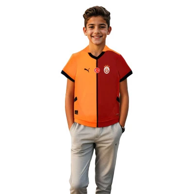 Camiseta Galatasaray Primera Equipación 2024-2025 Niño