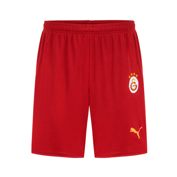 Shorts Puma Galatasaray 2024 2025 Home Kit Red Rhythm Intense Orange Futbol Emotion