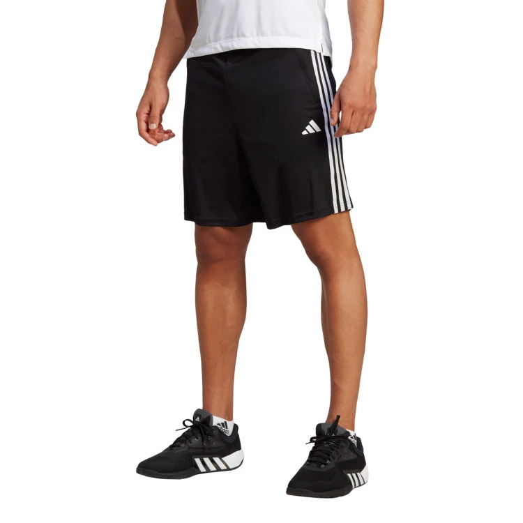 pantalon-corto-adidas-essentials-pique-black-white-0