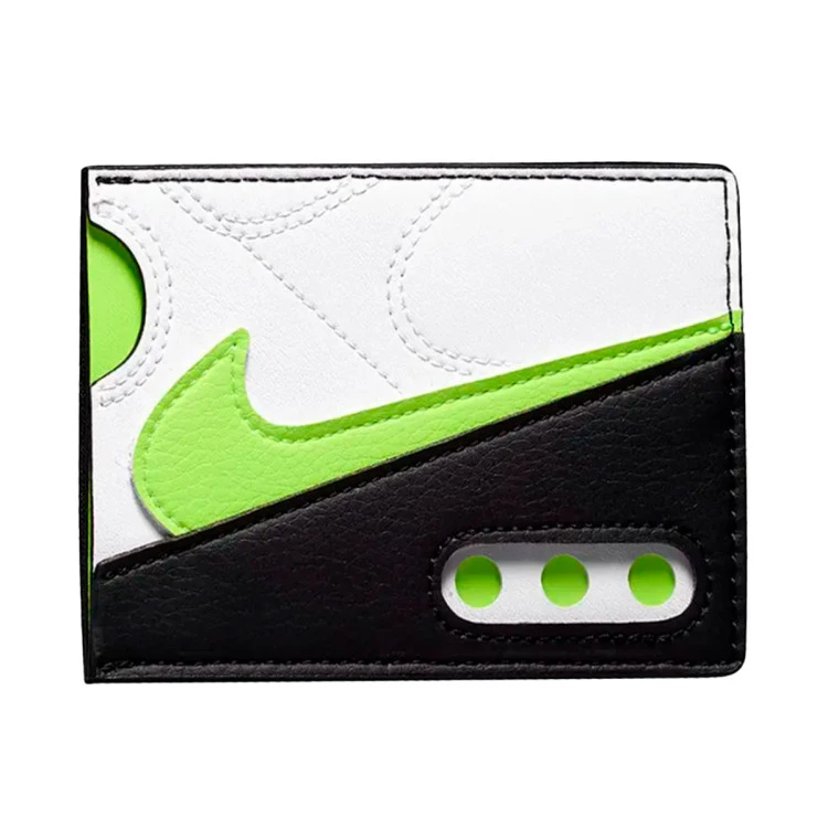 Nike - Portfel Portfel Icon Air Max 90, Unisex, White-Hot Lime-Hot Lime