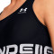 Brassière Under Armour Femme HeatGear Mid Branded