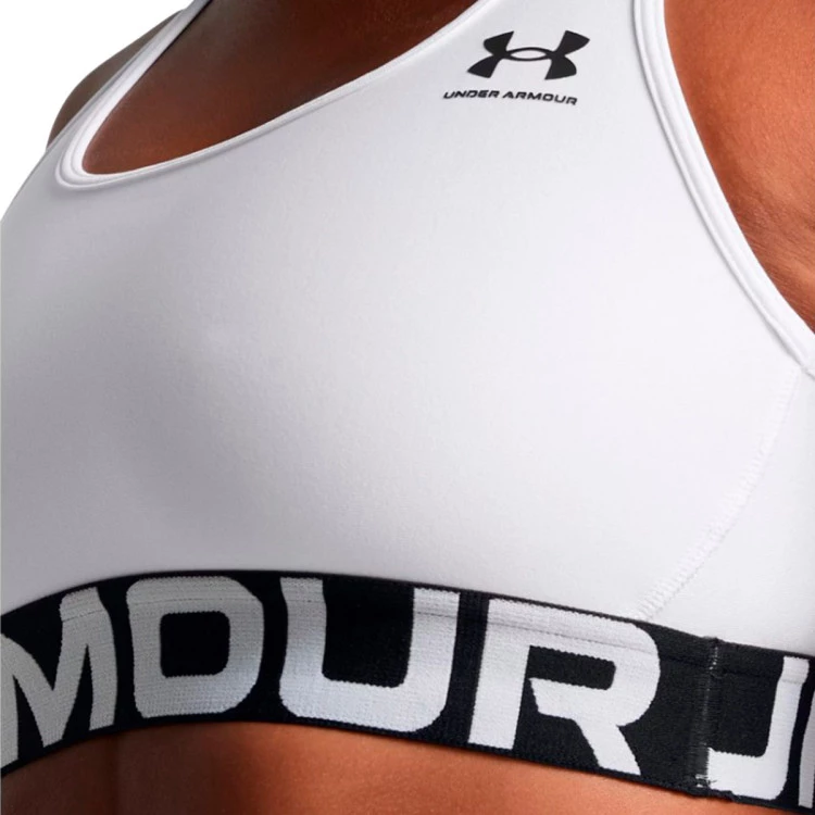 sujetador-under-armour-heatgear-mid-branded-mujer-white-black-2