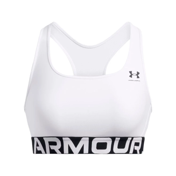 sujetador-under-armour-heatgear-mid-branded-mujer-white-black-3