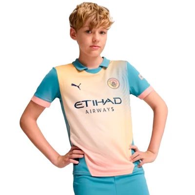 Kinderen Manchester Plaats 2024-2025 Vierde Shirt