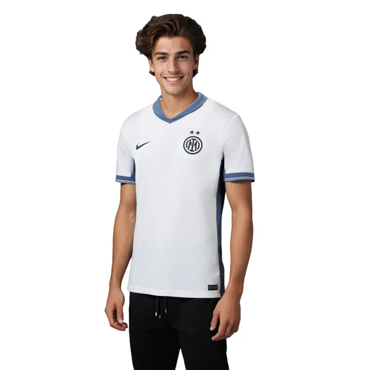 Nike - Koszulka Inter Milan Authentic 2024-2025 Na wyjeździe, Unisex, Summit White-Iris Whisper-Midnight Navy, S