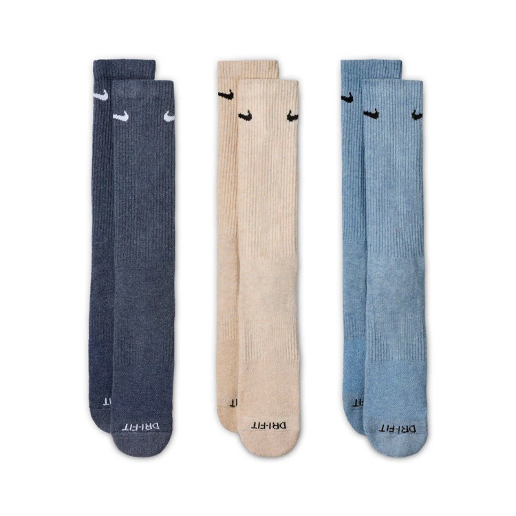 calcetines-nike-everyday-plus-cushioned-crew-3-pares-blue-grey-htrb-oatmeal-htrb-obsidian-htr-1