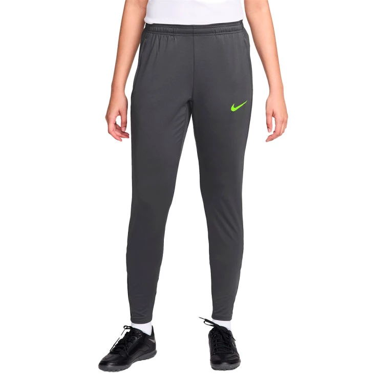 Nike - Pantalón largo Dri-Fit Strike Mujer, Mujer, Anthracite-Volt-Volt, S