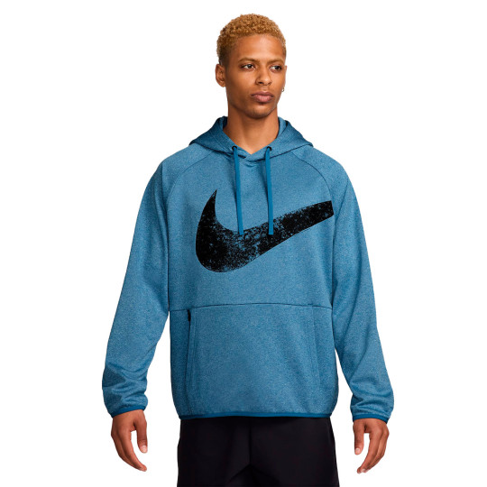 Black and blue nike hoodie best sale