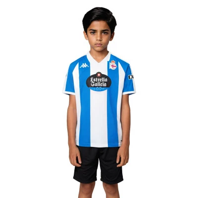 Maglia Deportivo La Coruña Home 2024-2025 da Bambino