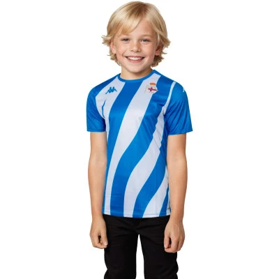 Camiseta Deportivo La Coruña Pre-Match 2024-2025 Niño