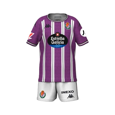 Completo Real Valladolid Home 2024-2025 da Bambino