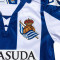 Conjunto Macron Real Sociedad Primera Equipación 2024-2025 Bebé