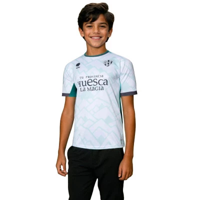 Camiseta Sociedad Deportiva Huesca Segunda Equipación 2024-2025 Niño