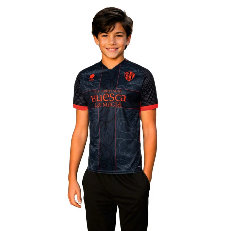 camiseta-soka-sociedad-deportiva-huesca-tercera-equipacion-2024-2025-nino-panther-black-laser-orange-0