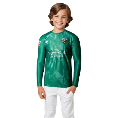 Kinderen Sociedad Deportiva Huesca Doelman Derde Kit Shirt