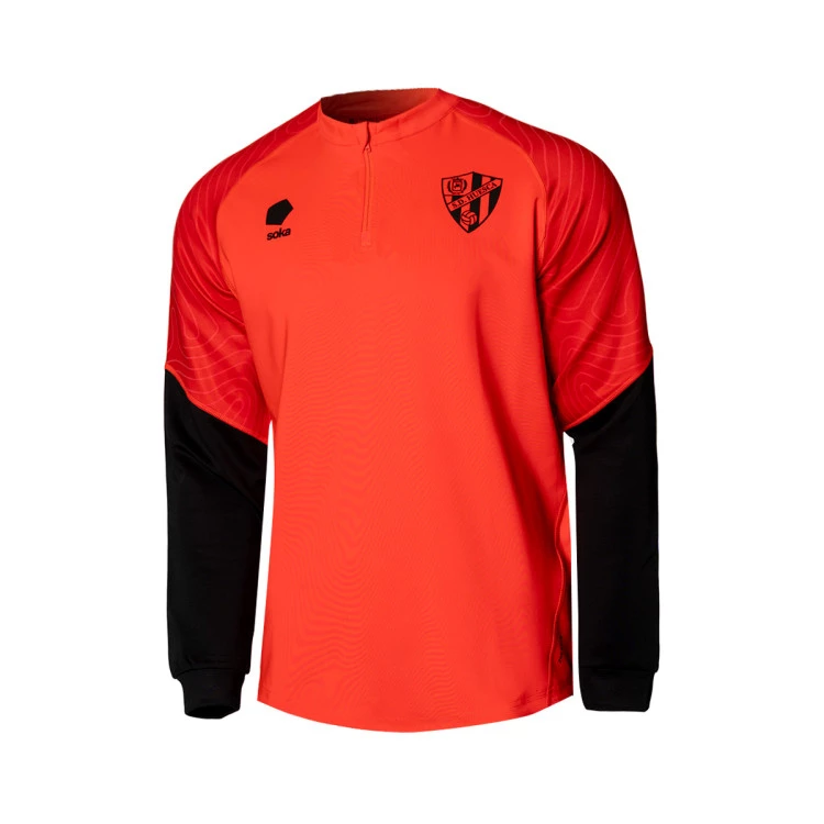 sudadera-soka-sociedad-deportiva-huesca-training-2024-2025-laser-orange-panther-black-2