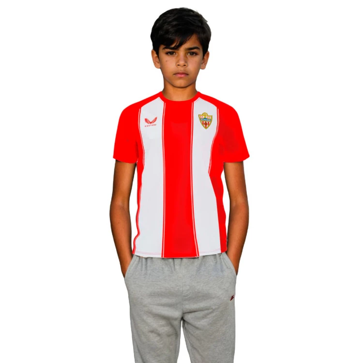 camiseta-castore-ud-almeria-primera-equipacion-2024-2025-nino-fiery-red-brilliant-white-0