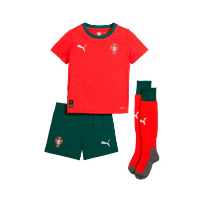 Conjunto Portugal Primeiro Equipamento 2024-2025 Criança