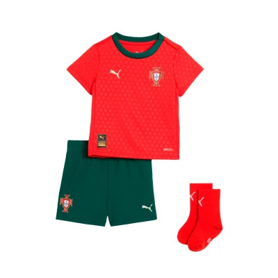 Conjunto Portugal Primeiro Equipamento 2024-2025 Criança