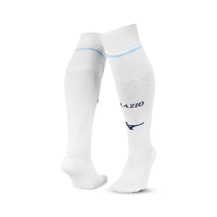 medias-mizuno-lazio-primera-equipacion-2024-2025-nino-white-0