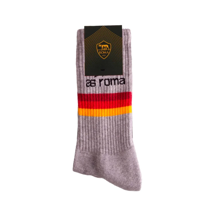 calcetines-copa-as-roma-stripes-grey-2