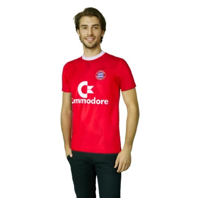 Camisola Fc Bayern München 1988 - 89 Retro Football Shirt