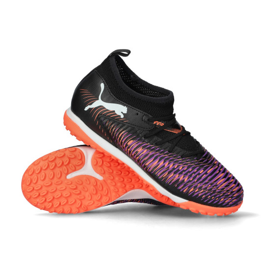 Zapatos de fútbol Puma Future 8 Match Turf + Mid Niño