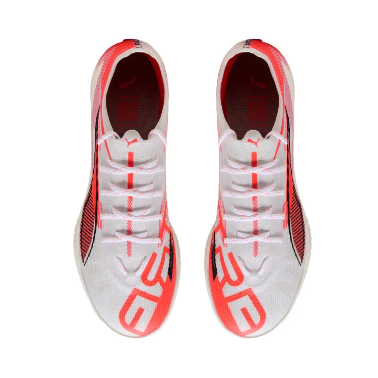 bota-puma-ultra-5-pro-cage-turf-white-white-glowing-red-4