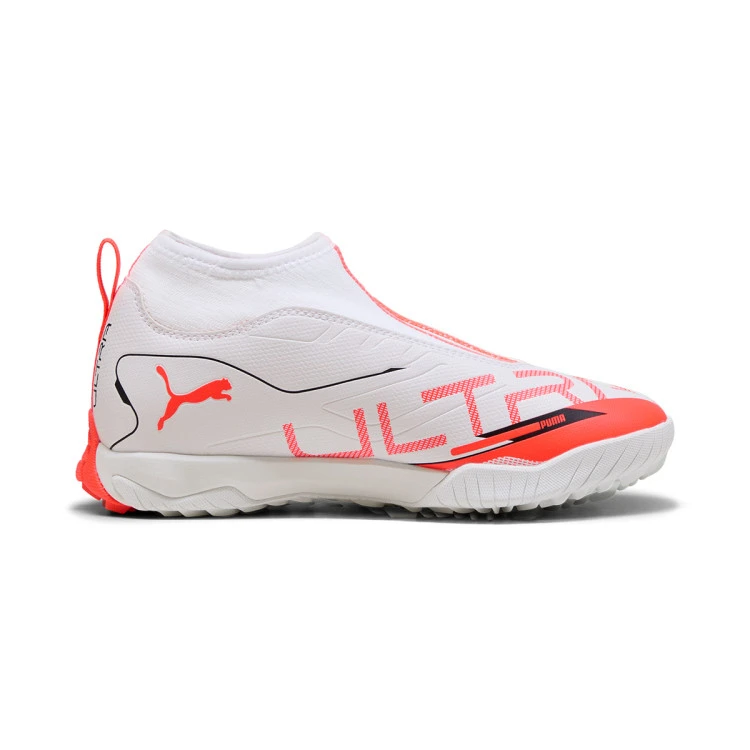 bota-puma-ultra-5-match-ll-turf-mid-nino-white-white-glowing-red-2