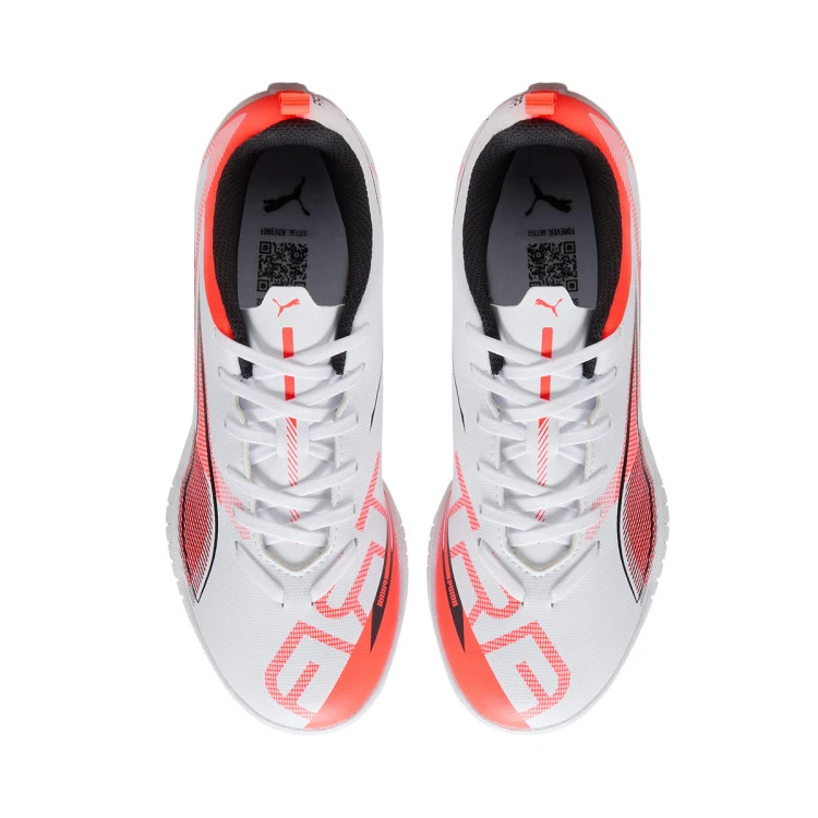 bota-puma-ultra-5-play-turf-nino-white-white-glowing-red-4