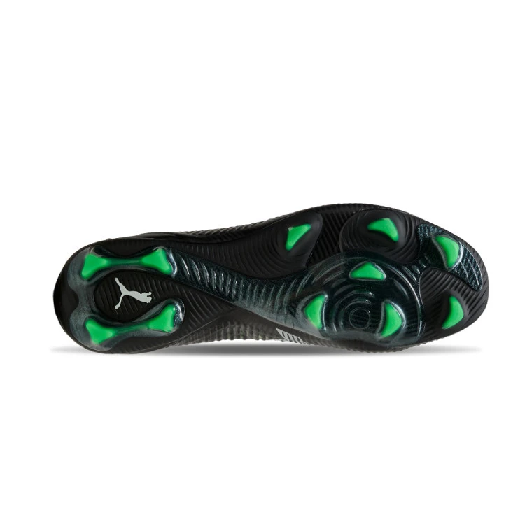 bota-puma-future-8-ultimate-low-fg-black-silver-fluo-green-3