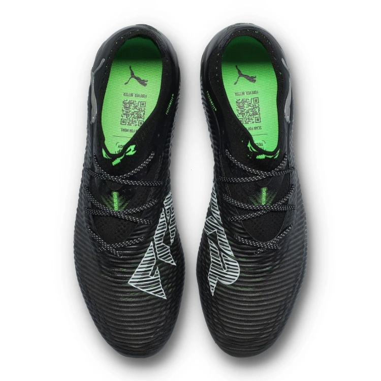 bota-puma-future-8-ultimate-low-fg-black-silver-fluo-green-5