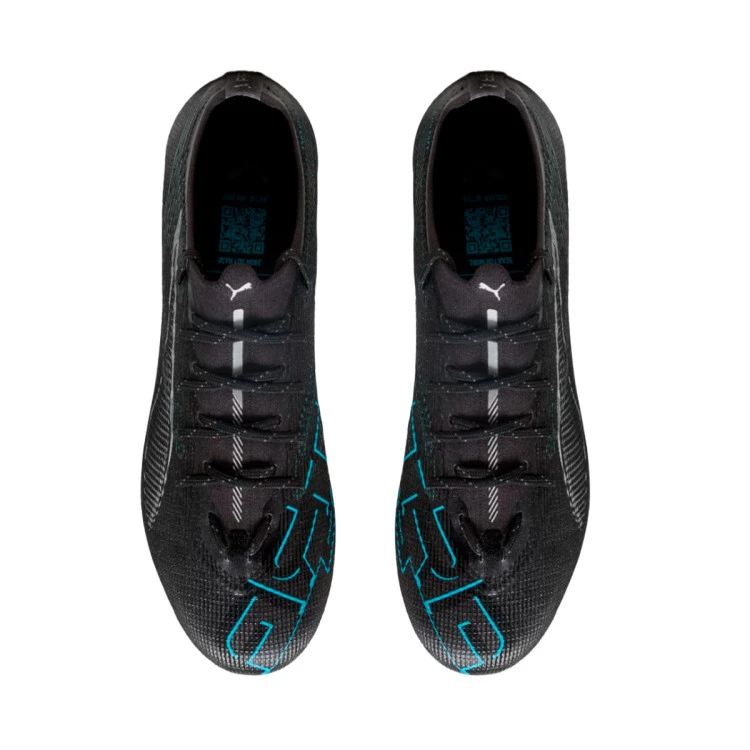 bota-puma-ultra-5-pro-fgag-black-silver-bright-aqua-4