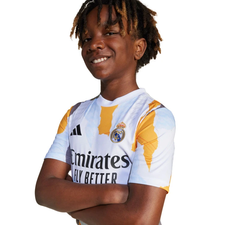 camiseta-adidas-real-madrid-pre-match-2024-2025-nino-white-crew-orange-charcoal-glow-blue-2