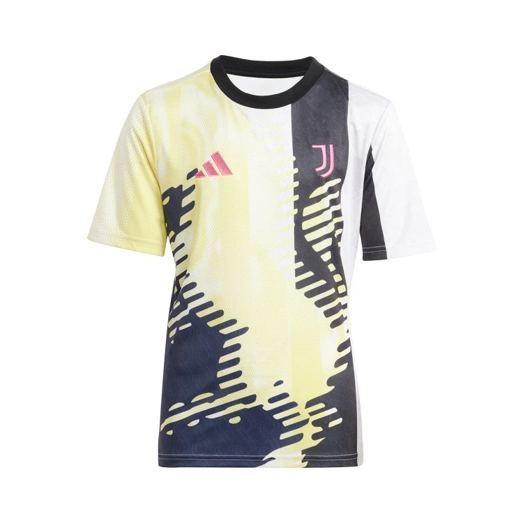 camiseta-adidas-juventus-pre-match-2024-2025-nino-pure-sulfur-black-legend-ink-5