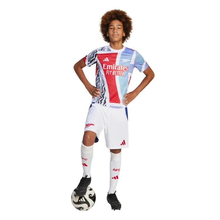 camiseta-adidas-arsenal-fc-pre-match-2024-2025-nino-better-scarlet-white-black-clear-aqua-3