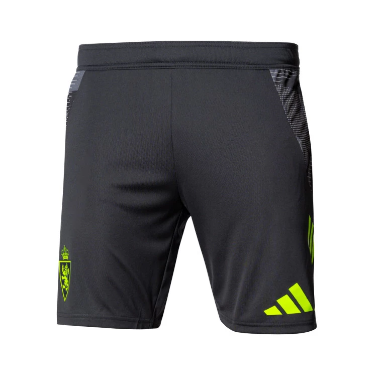 Shorts adidas Real Zaragoza Training 2024 2025 Coaches Grey Six Futbol Emotion