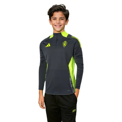 Kinderen Real Zaragoza Training 2024-2025 Coaches Sweatshirt