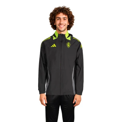 Real Zaragoza 2024-2025 Training Coach Raincoat