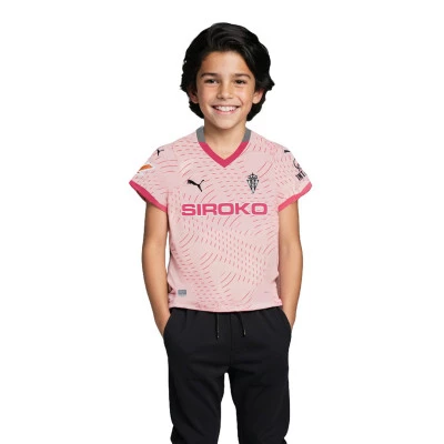 Kids Sporting Gijon 2024-2025 Third Jersey